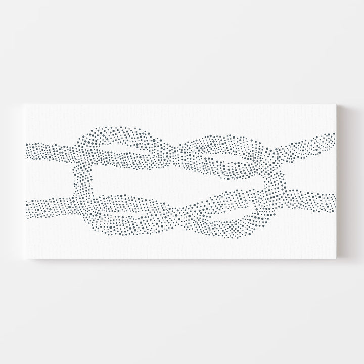 Nautical Square Knot Panoramic - Jetty Home