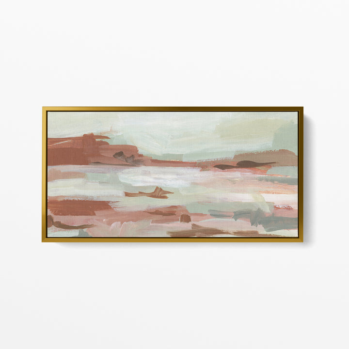 Dusty Desert View, No. 1 Panoramic - Art Print or Canvas - Jetty Home
