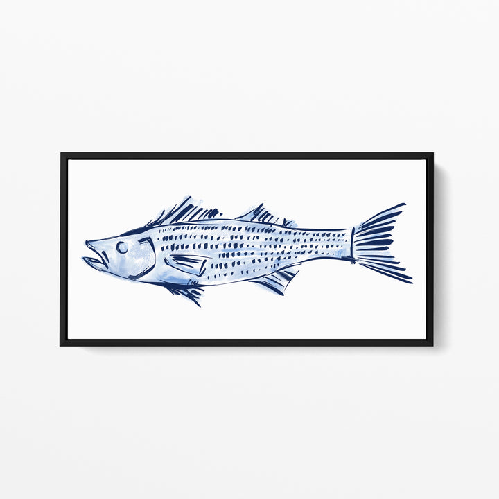 Striped Bass Study Panoramic - Jetty Home