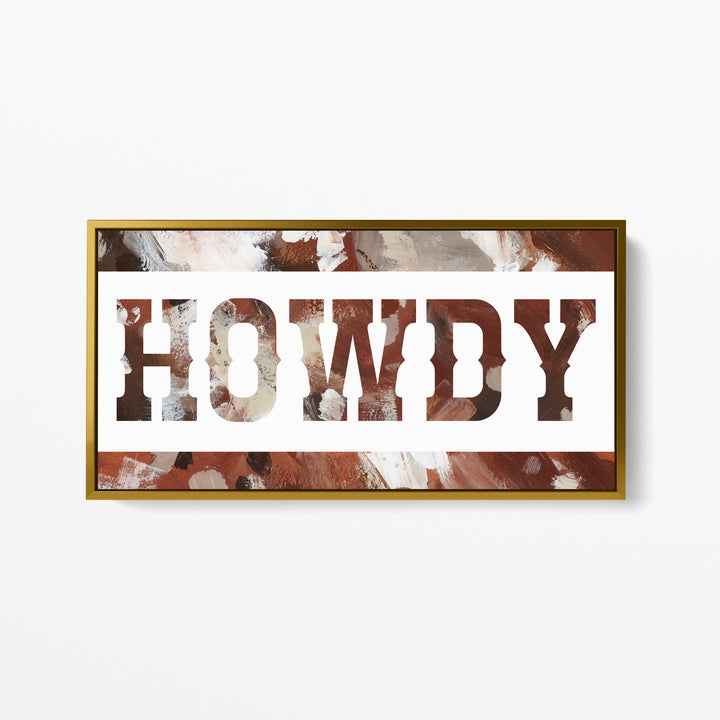 Howdy Sign - Jetty Home