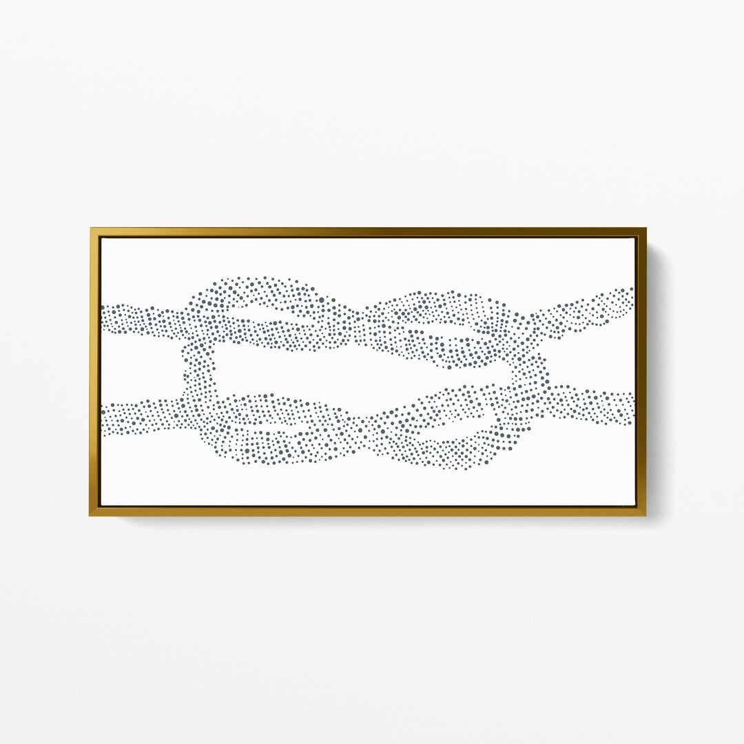 Nautical Square Knot Panoramic - Jetty Home