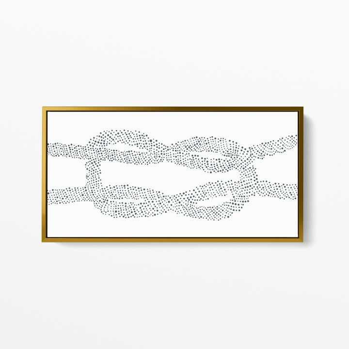 Nautical Square Knot Panoramic - Jetty Home