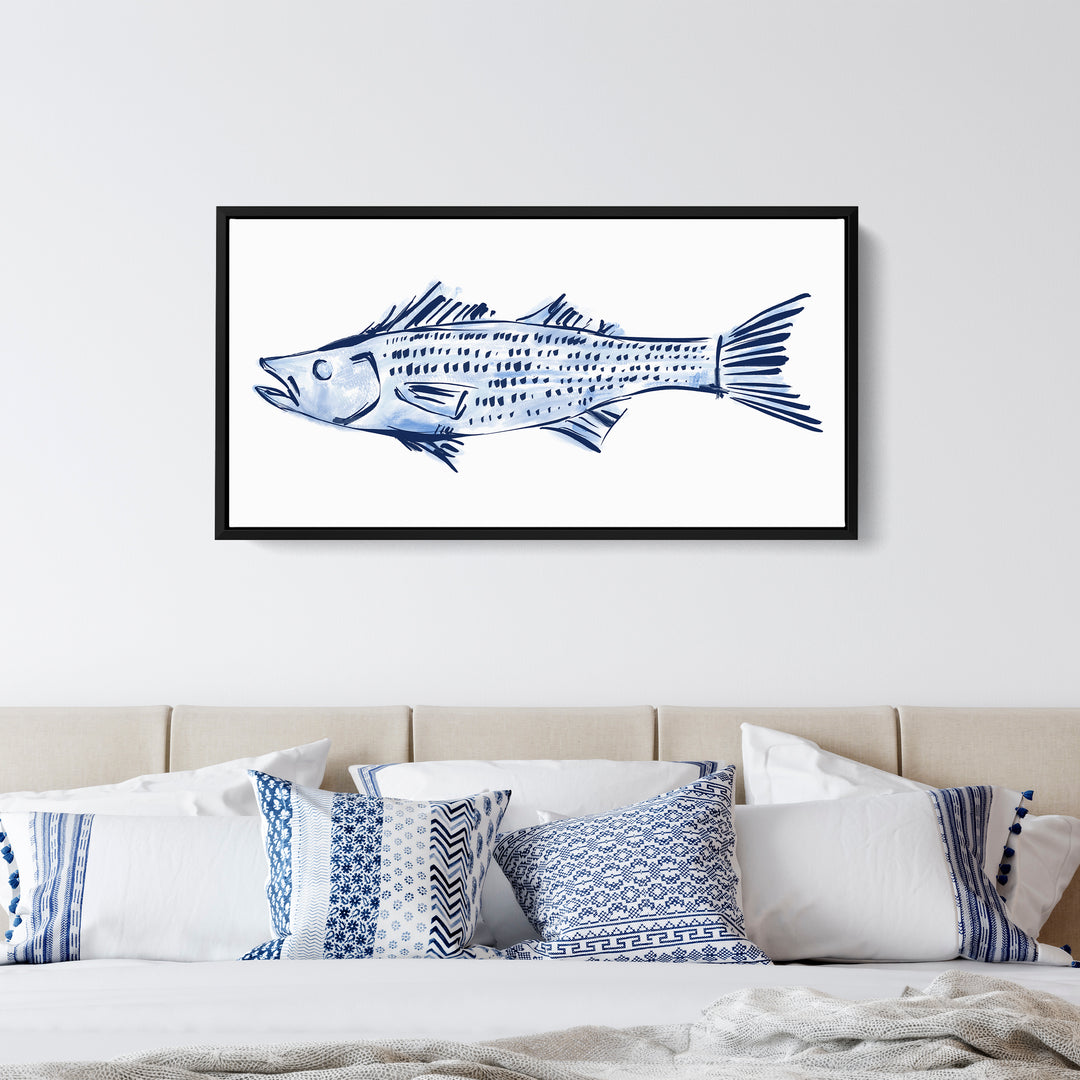Striped Bass Study Panoramic - Jetty Home