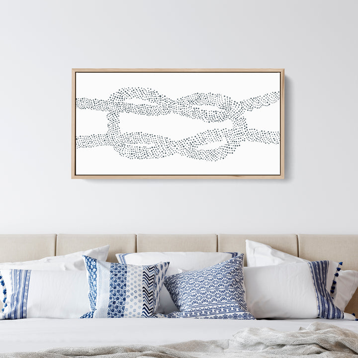Nautical Square Knot Panoramic - Jetty Home