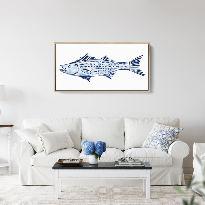 Striped Bass Study Panoramic - Jetty Home