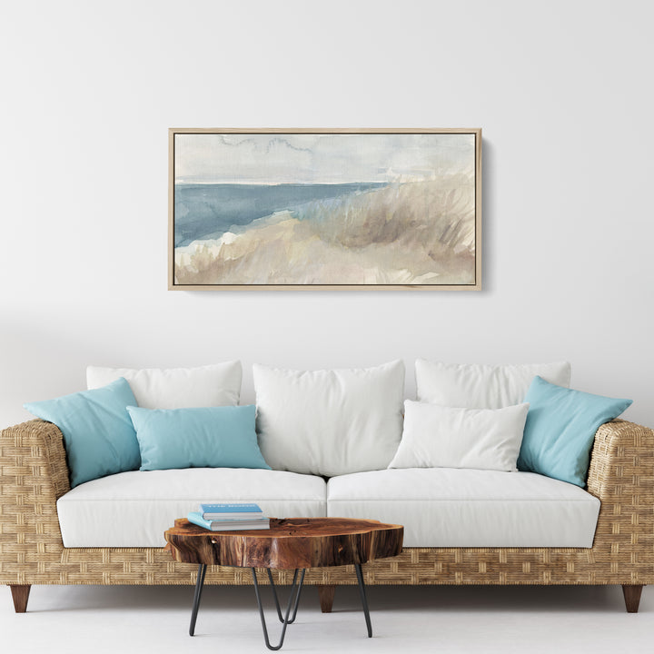 At the Banks Panoramic - Art Print or Canvas - Jetty Home