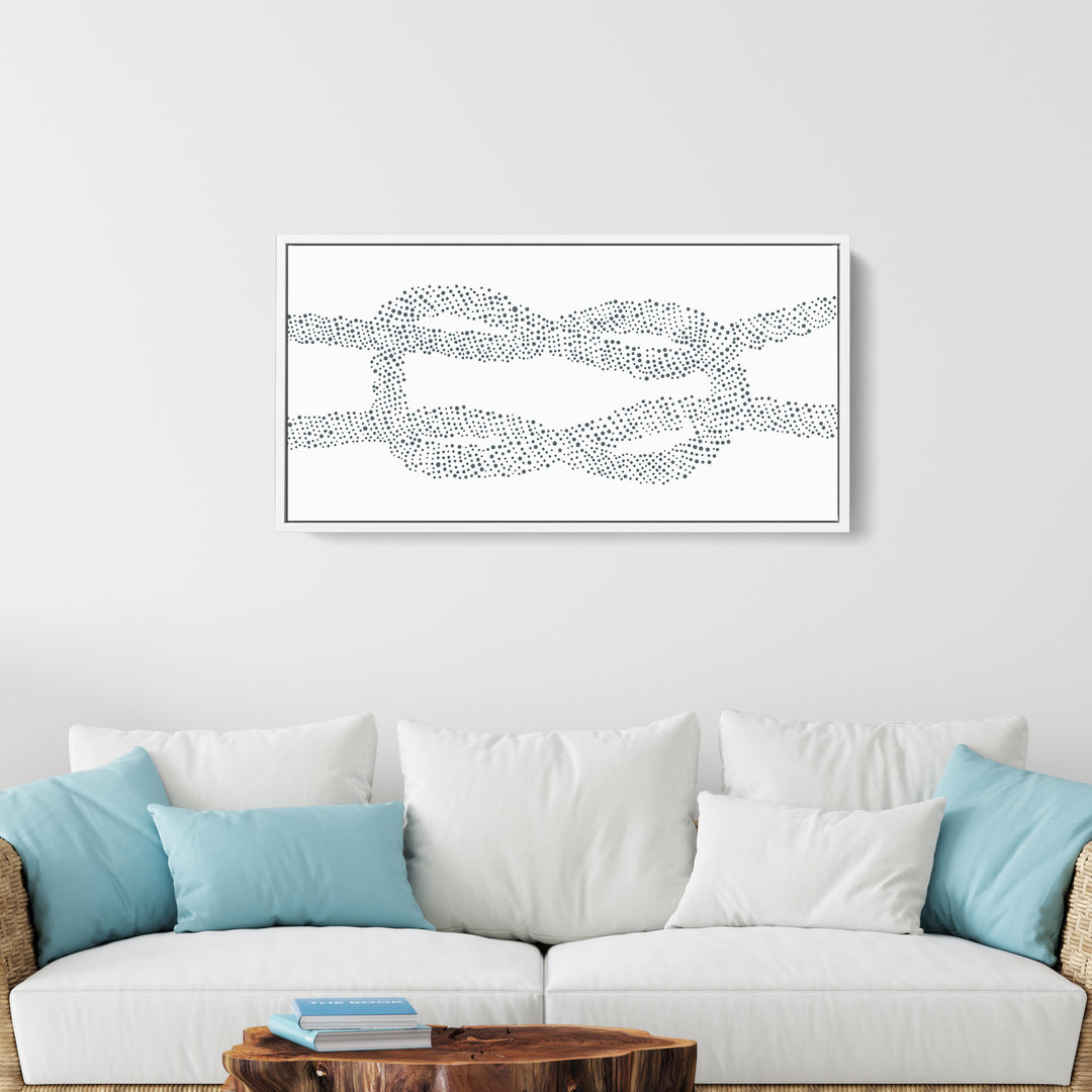 Nautical Square Knot Panoramic - Jetty Home