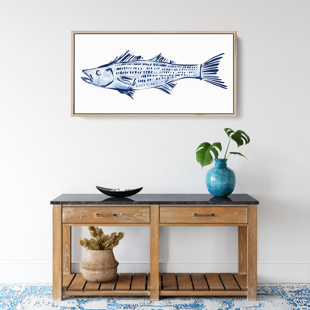 Striped Bass Study Panoramic - Jetty Home
