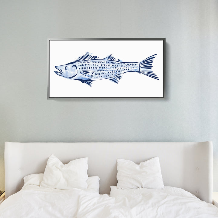 Striped Bass Study Panoramic - Jetty Home