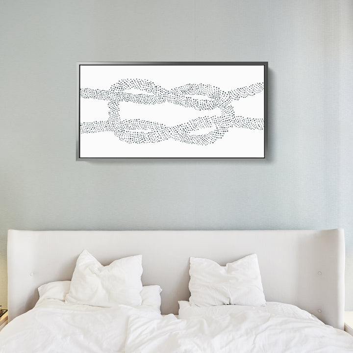Nautical Square Knot Panoramic - Jetty Home