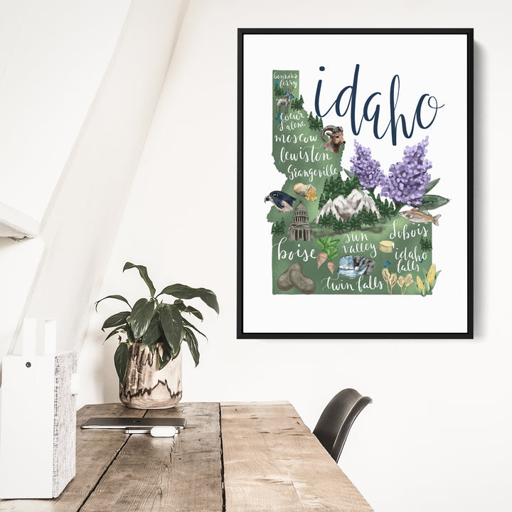 Idaho Map - Jetty Home