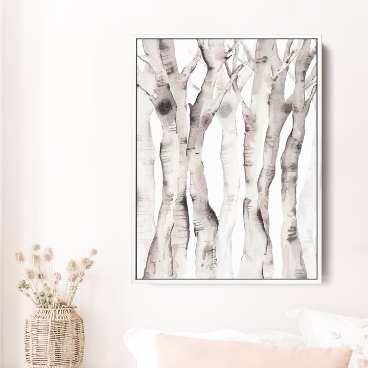 Birch Tree Watercolor No. 1 - Jetty Home