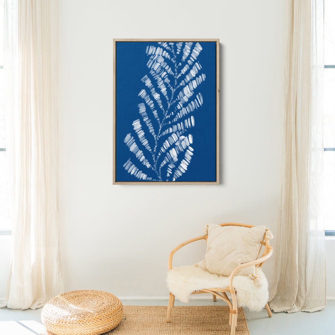 Deep Azure Blue Giant Kelp  - Art Print or Canvas - Jetty Home