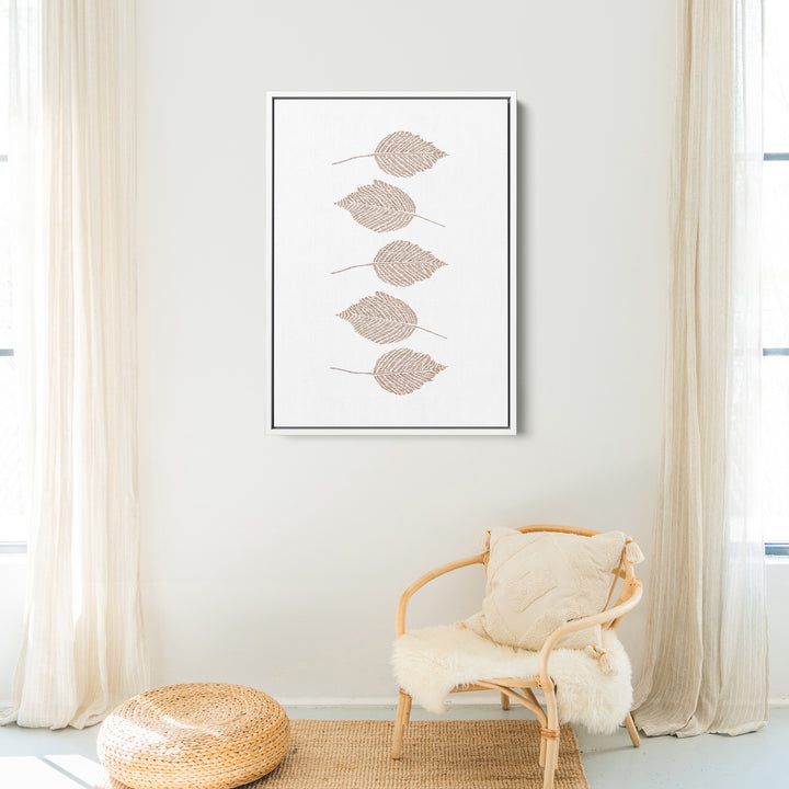 Fall Leaves Botanical Drawing - Jetty Home