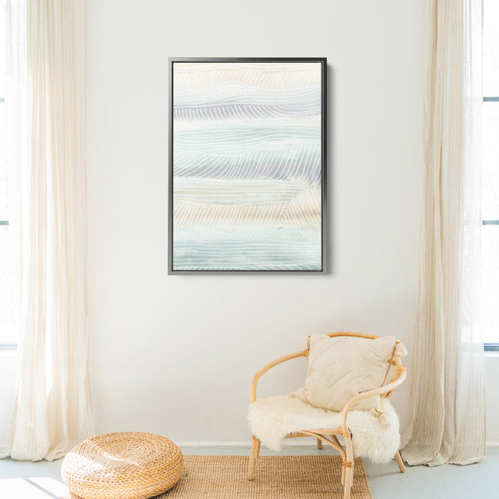 Soft Pastel Ocean, No. 1  - Art Print or Canvas - Jetty Home