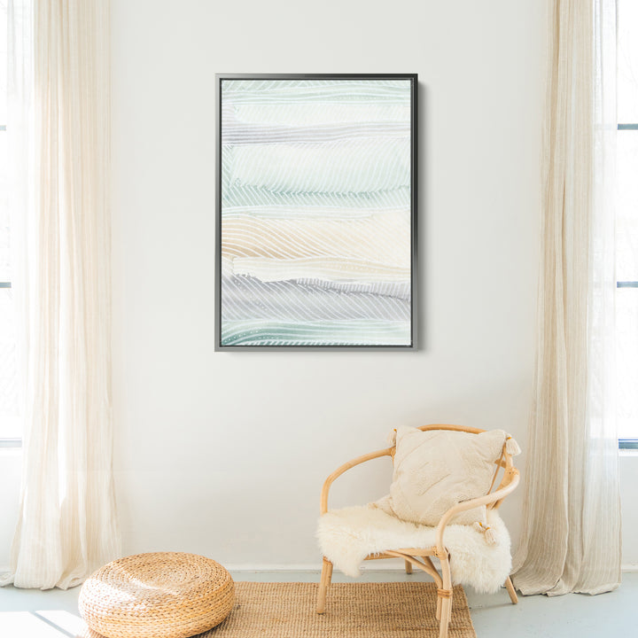 Soft Pastel Ocean, No. 2  - Art Print or Canvas - Jetty Home