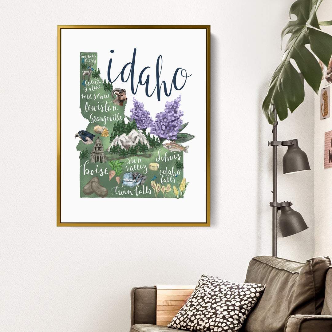 Idaho Map - Jetty Home