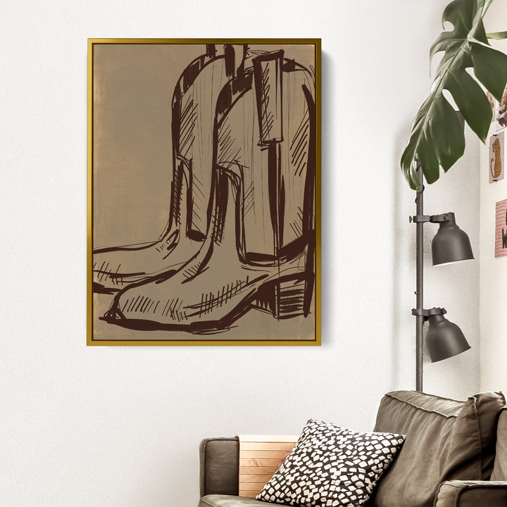Rustic Cowboy Boots
