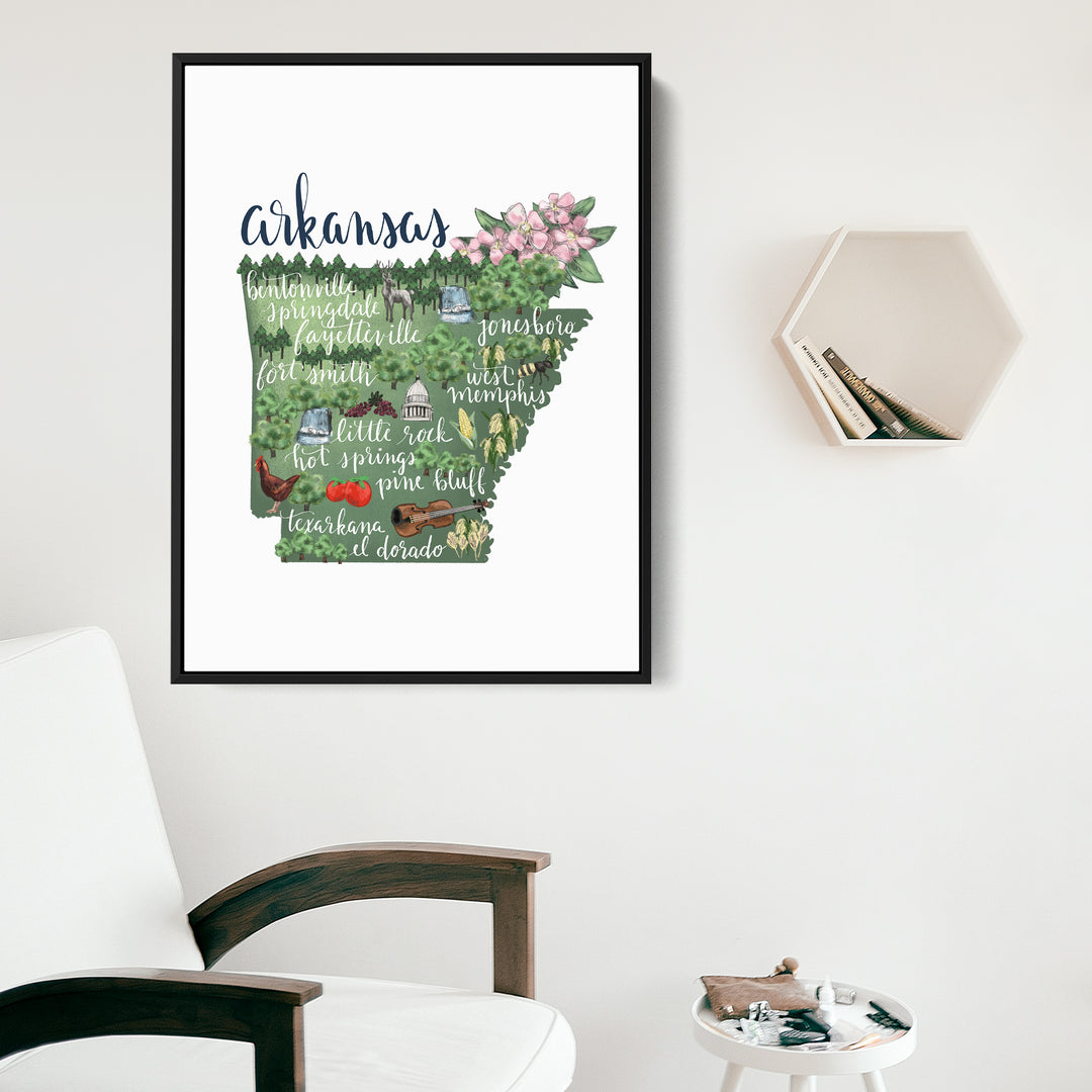 Arkansas Map