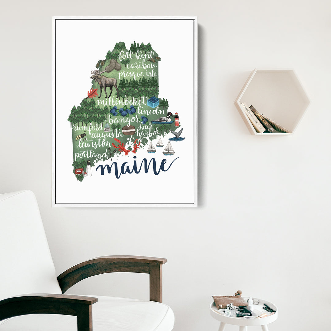 Maine Map