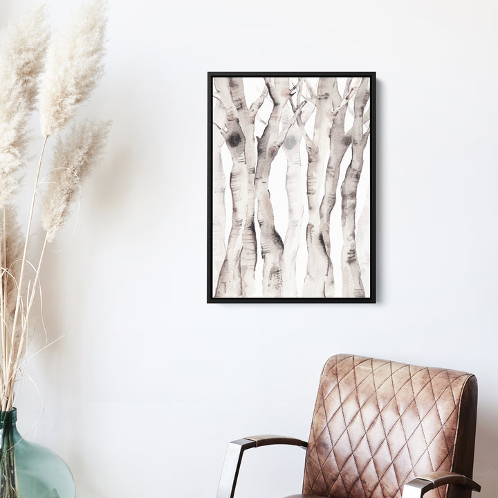 Birch Tree Watercolor No. 1 - Jetty Home