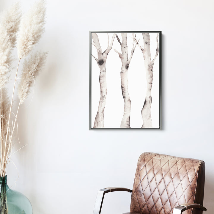 Watercolor Aspen Birch Tree - Jetty Home