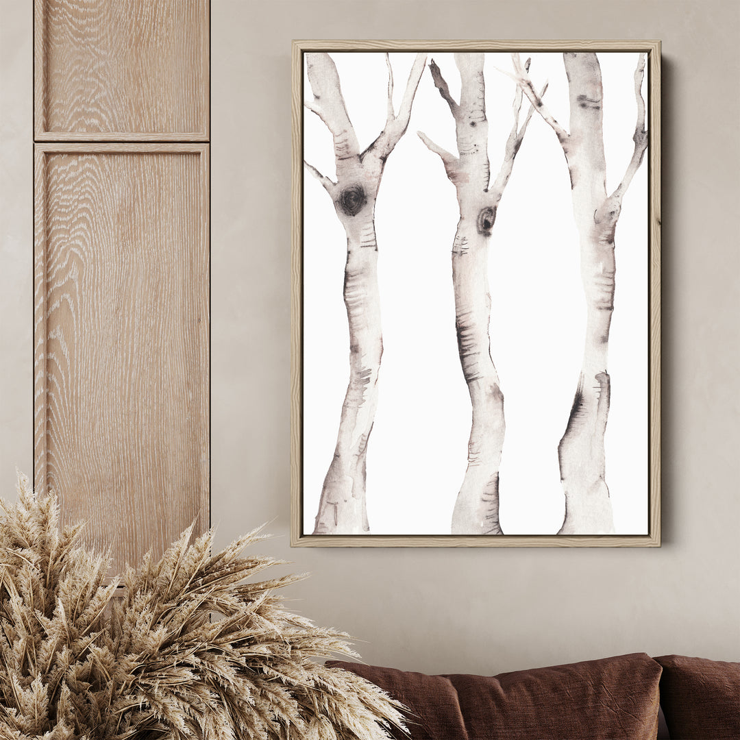 Watercolor Aspen Birch Tree - Jetty Home