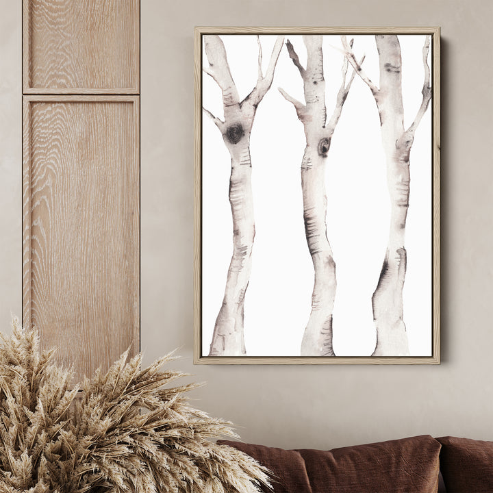Watercolor Aspen Birch Tree - Jetty Home