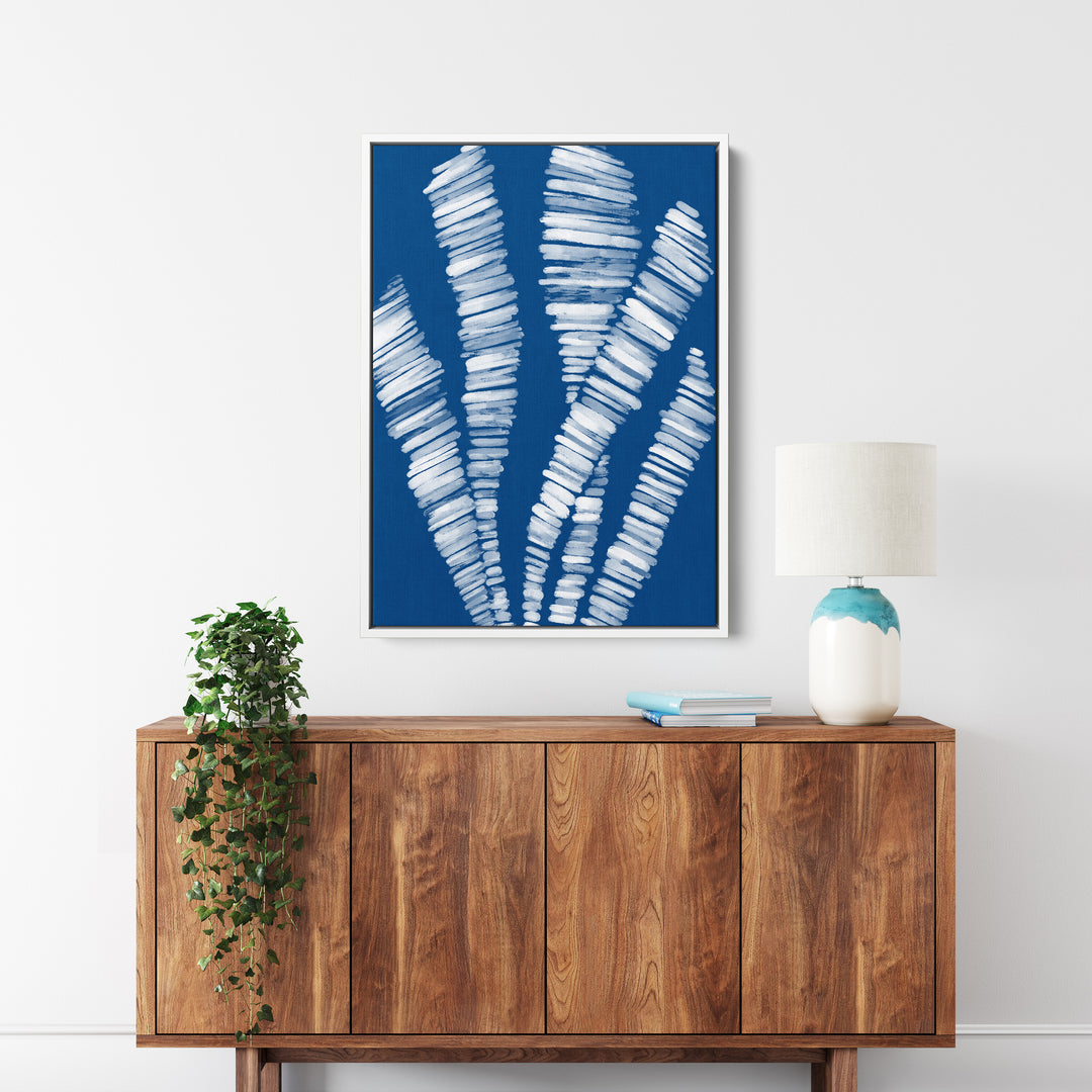 Deep Azure Blue Seaweed  - Art Print or Canvas - Jetty Home