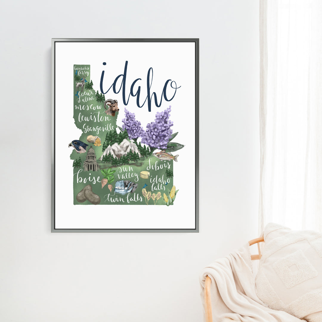 Idaho Map - Jetty Home