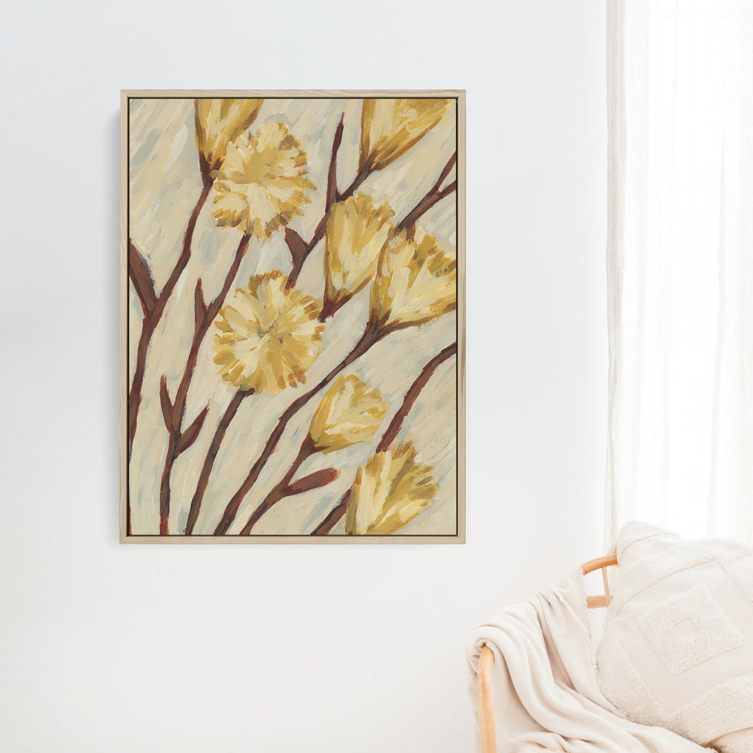 Neutral Poppy Flower - Jetty Home