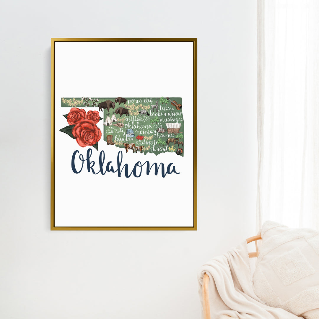 Oklahoma Map