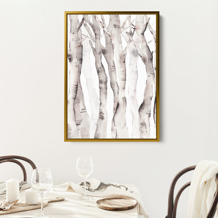 Birch Tree Watercolor No. 2 - Jetty Home