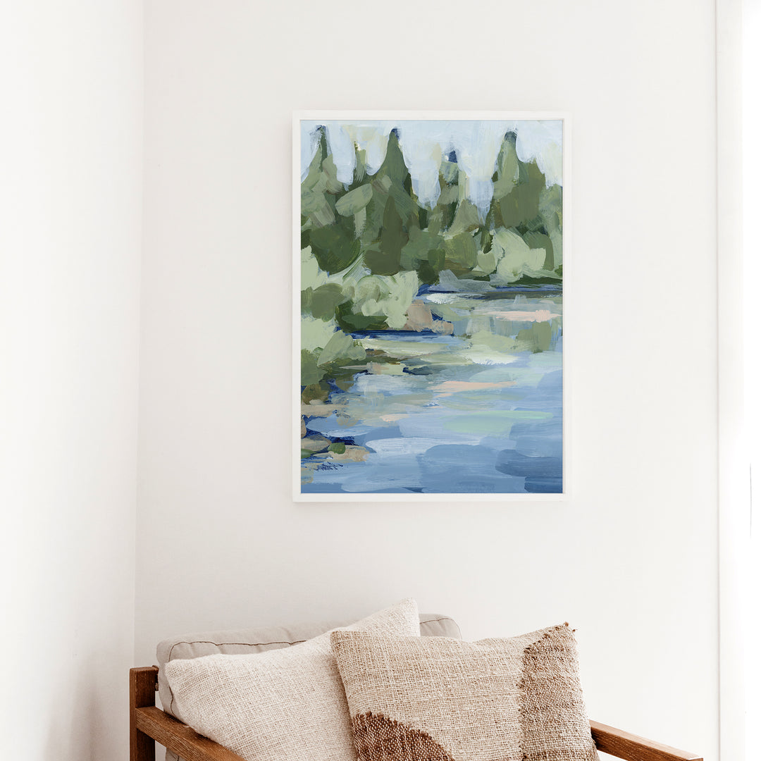 On the Lake - Art Print or Canvas - Jetty Home