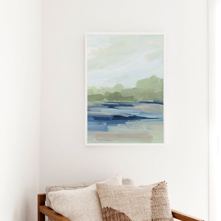 Lakeside Horizons - Art Print or Canvas - Jetty Home