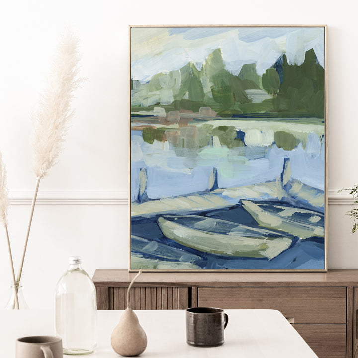 An Afternoon on the Lake - Art Print or Canvas - Jetty Home
