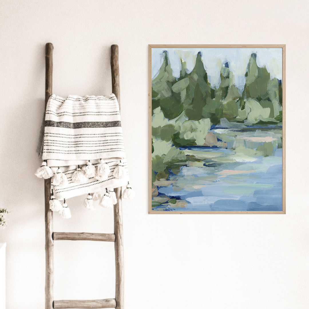 On the Lake - Art Print or Canvas - Jetty Home