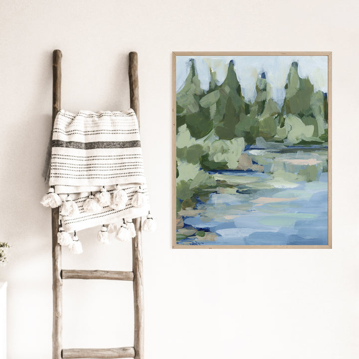 On the Lake - Art Print or Canvas - Jetty Home