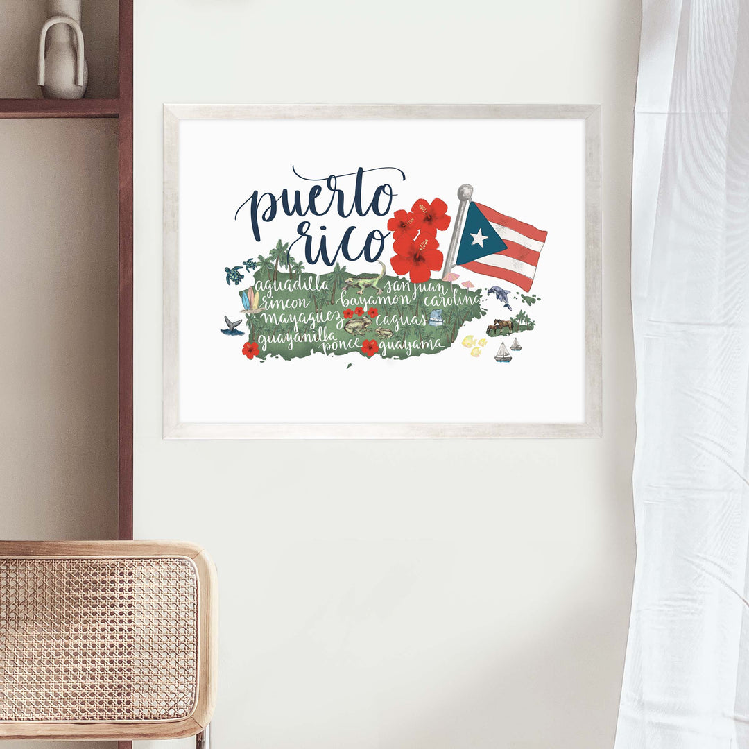 Puerto Rico Map