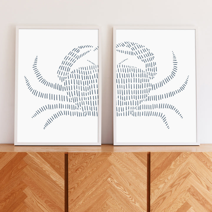Blue Crab - Set of 2 - Jetty Home