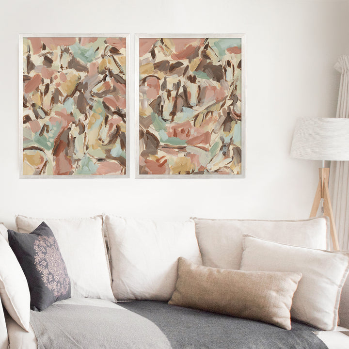 Among the Herd Diptych - Set of 2 - Jetty Home