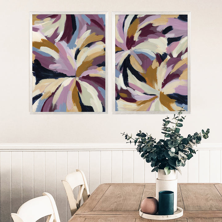 Blurred Petals Diptych - Set of 2 - Jetty Home