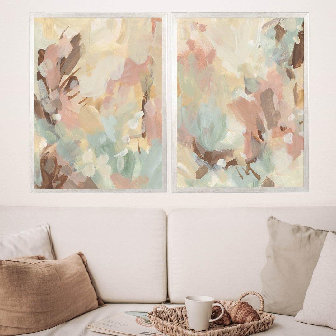 Where the Wind Runs Diptych - Set of 2