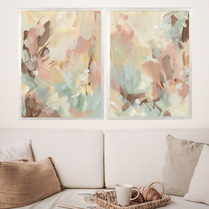 Where the Wind Runs Diptych - Set of 2