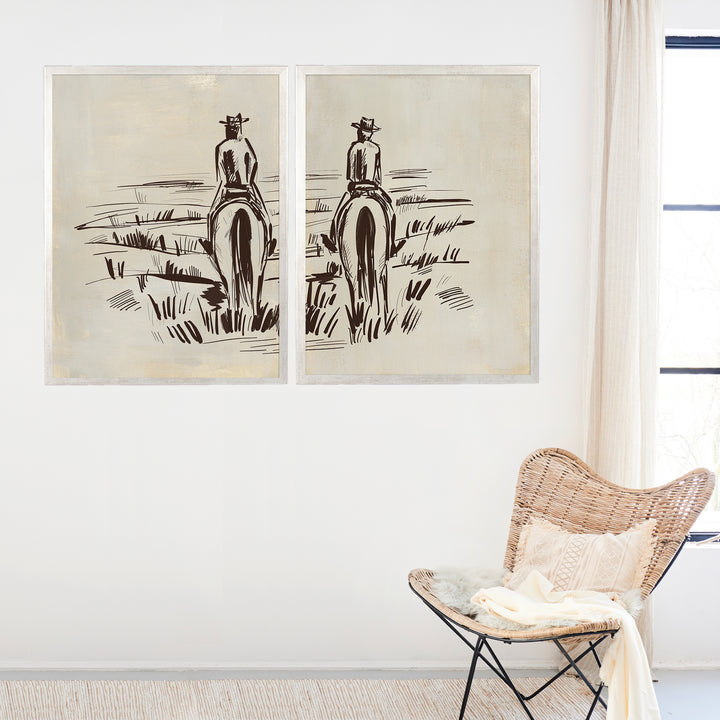 The Cowboy Watch Diptych - Set of 2
