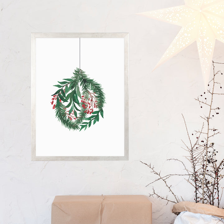 Watercolor Christmas Ornament - Jetty Home