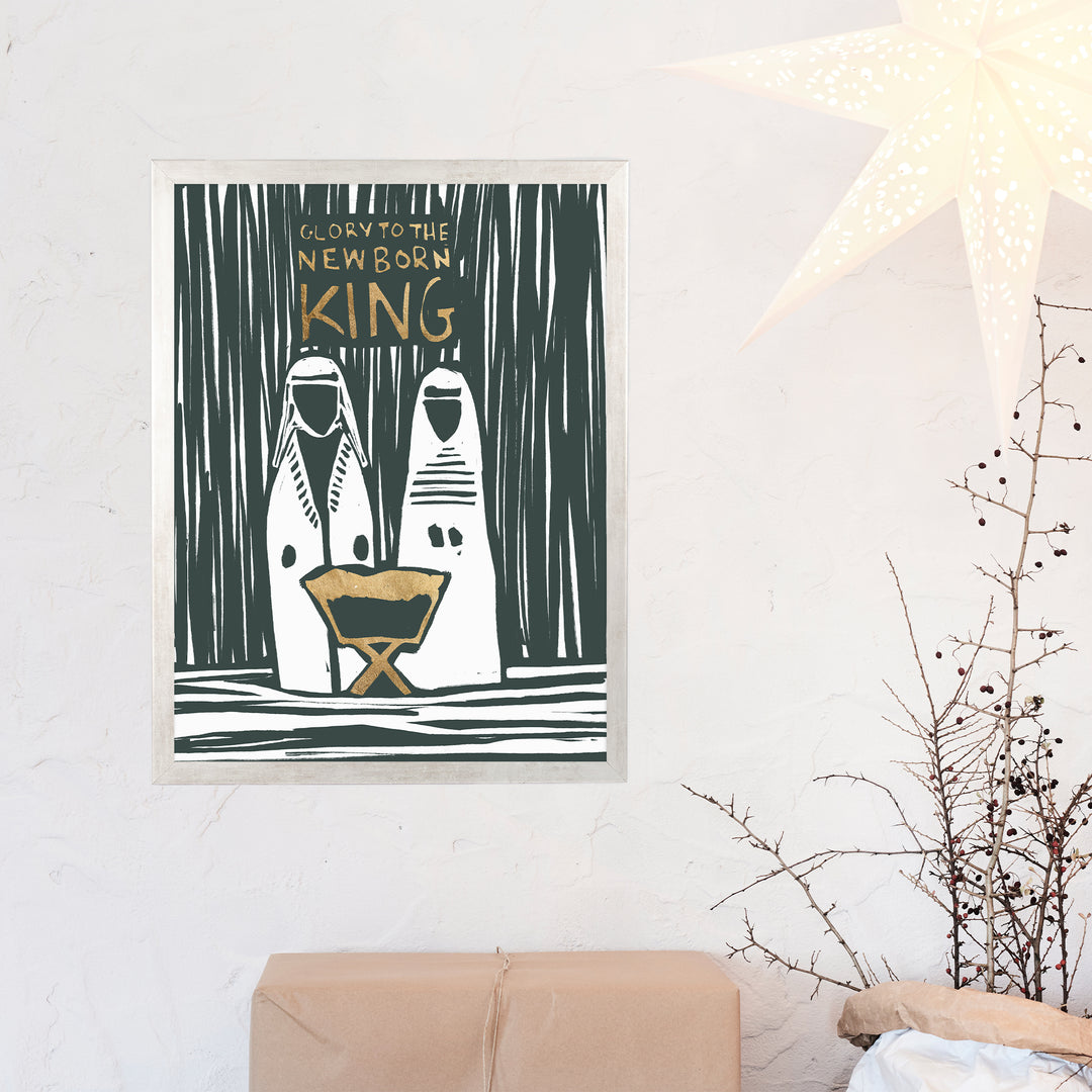 Rustic Glory to the Newborn King - Jetty Home