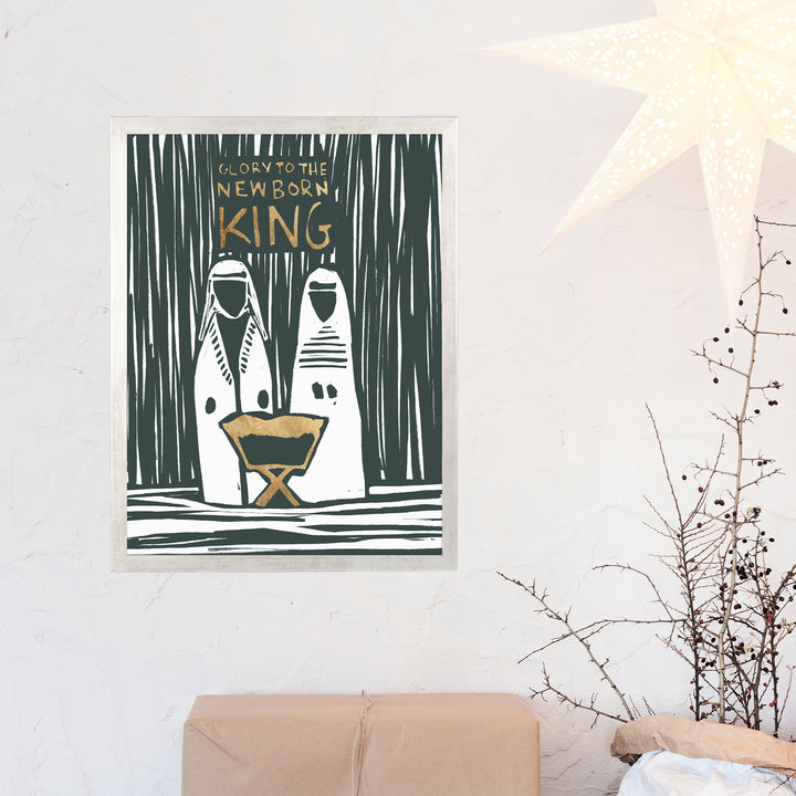 Rustic Glory to the Newborn King - Jetty Home
