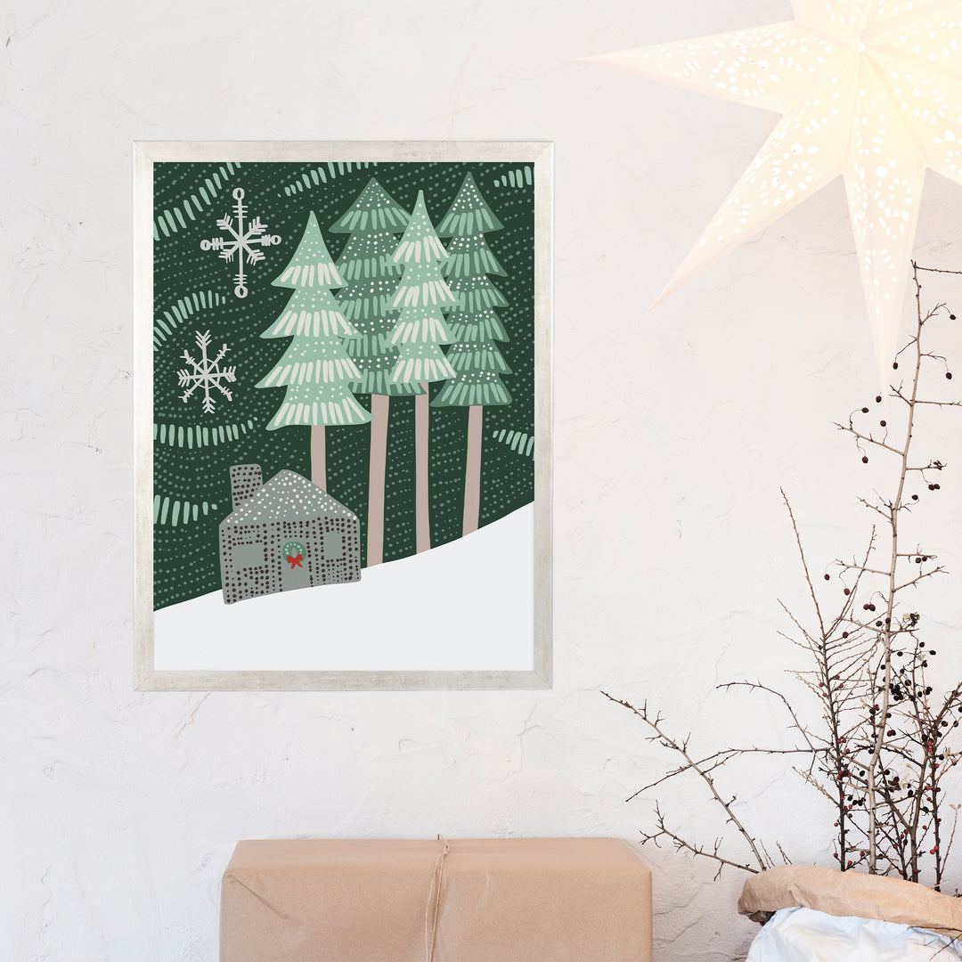 Cozy Winter Cabin