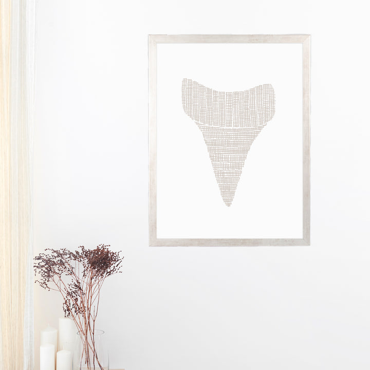 Woven Shark Tooth Illustration, No. 3